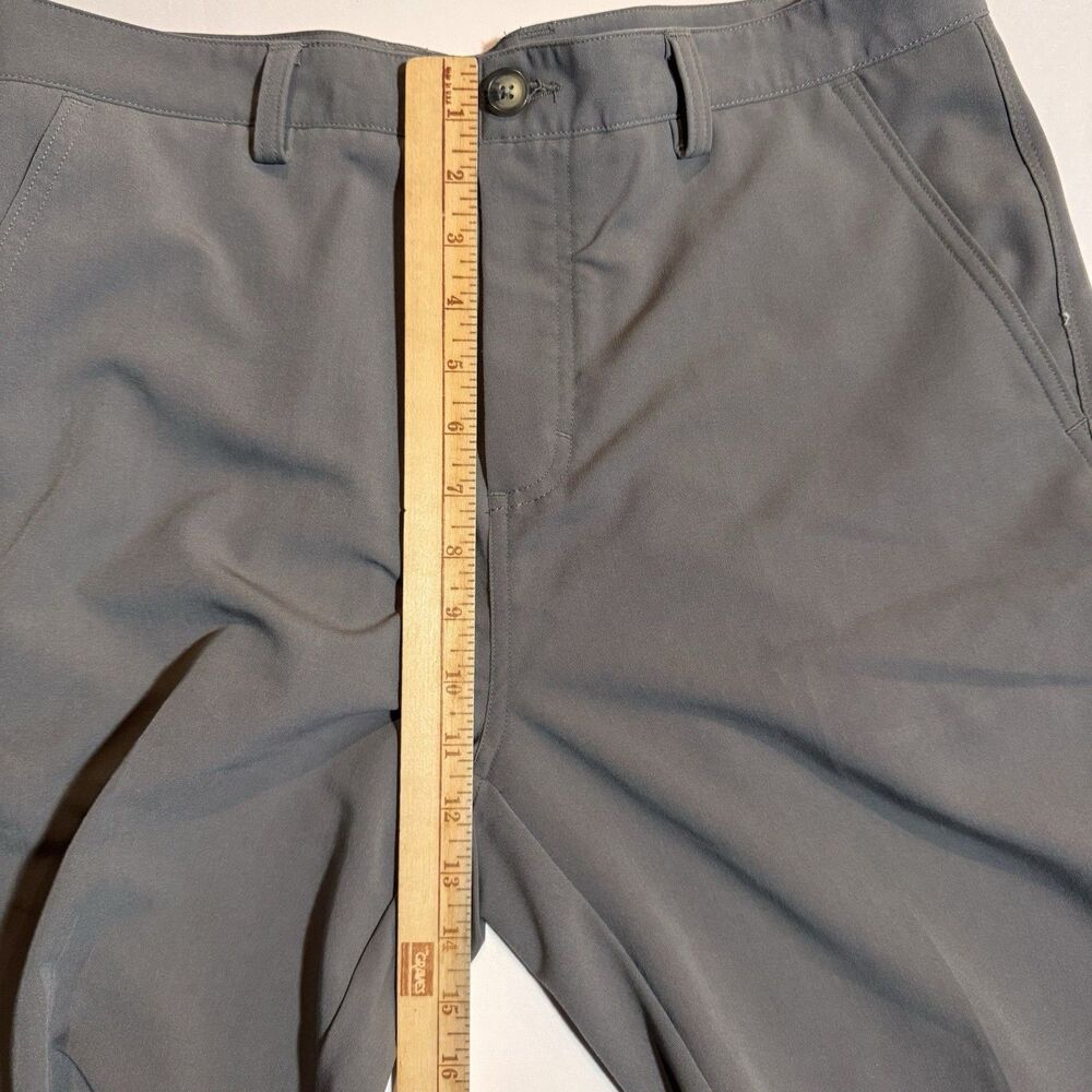 Arnold Palmer Mens Shorts Size 34 Gray Pleated Golf Preppy Casual Shorts - Picture 3 of 8